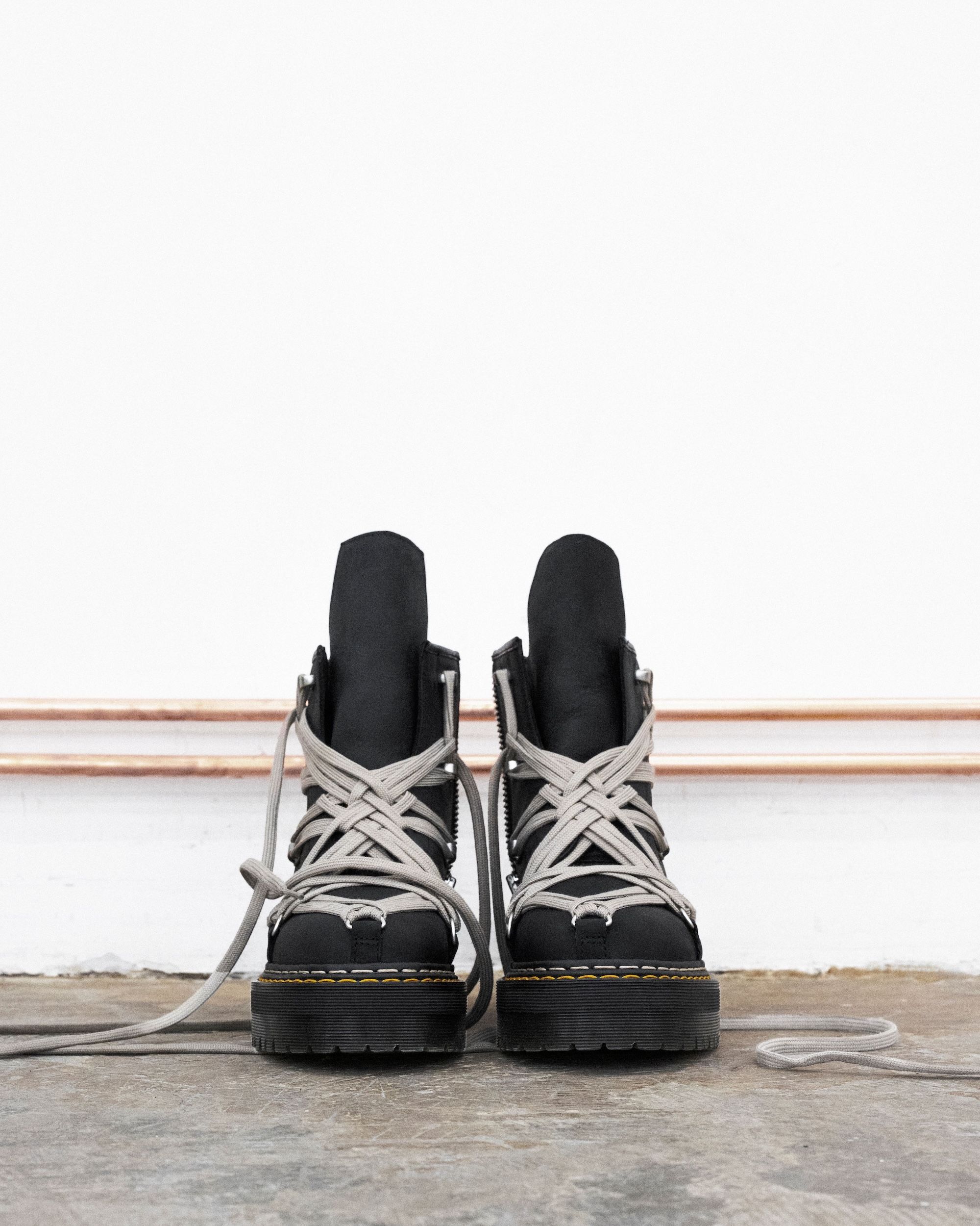 Rick Owens & Dr. Martens Drop More Platform Quad Boots Oct. 16